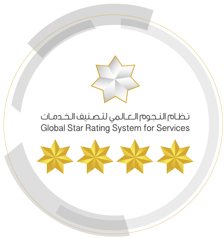 Global Star Rating System for Services, four-star rating